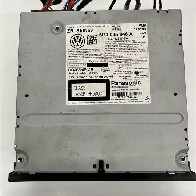 Display navigatore satellitare con slot schede SD schede SD
