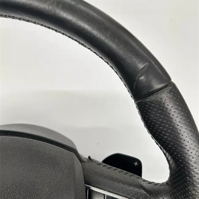 Volante Pelle 3 raggi nero