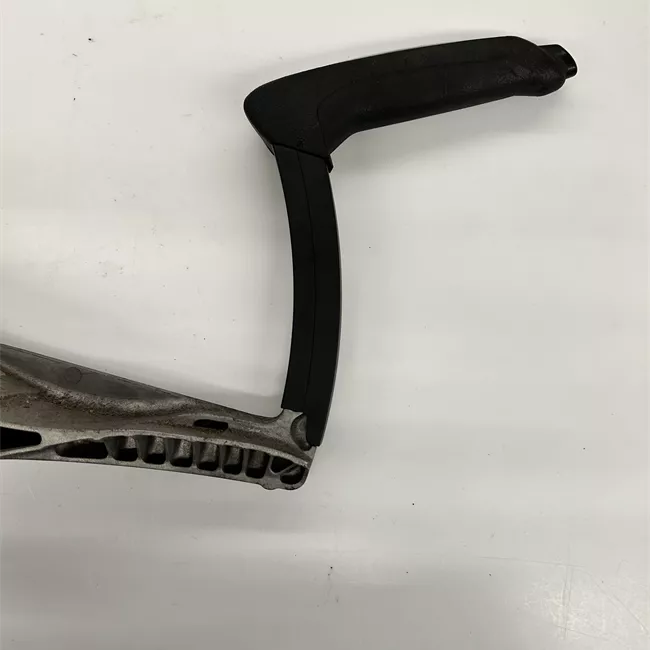 Leva freno stazionamento con pomello a pressione cromato