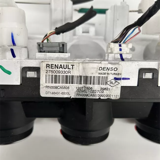 Blocco comando climatizzazione aria condizionata