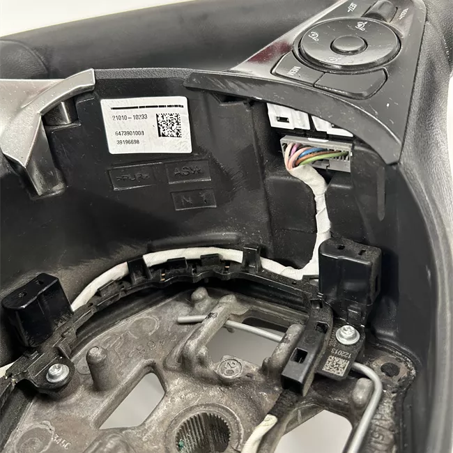 Volante Schiuma 3 razze nero