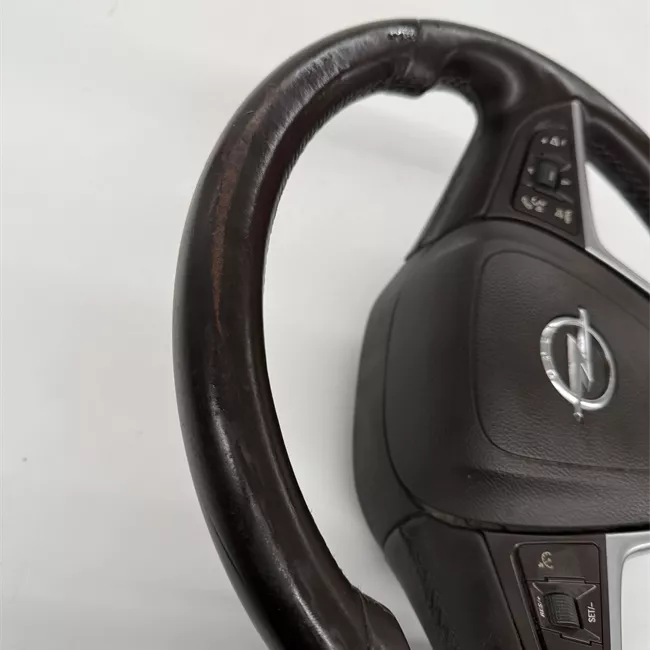 Volante 3 raggi Pelle marrone