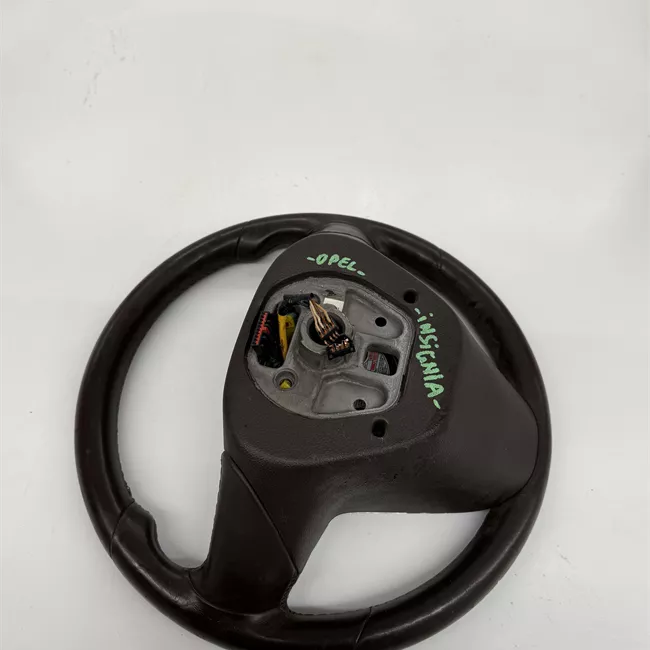 Volante 3 raggi Pelle marrone