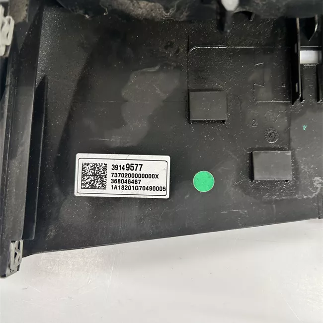 Blocco comando climatizzazione aria condizionata