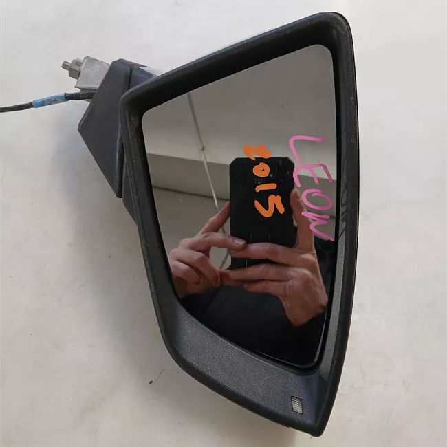 Retrovisore esterno regolazione elettrica destro Ripieghevole elettrico nero satinato