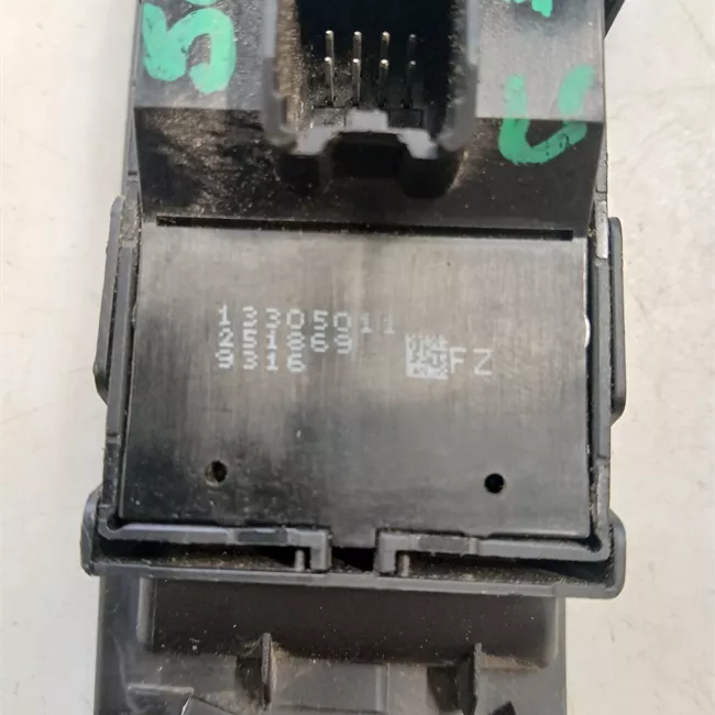 Interruttore alzacristalli porta anteriore nero