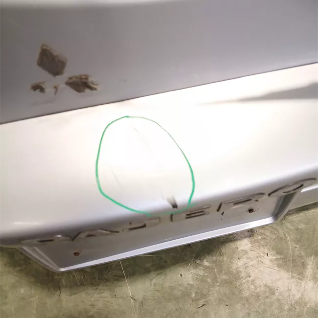 Portello posteriore GLS con deflettore aria