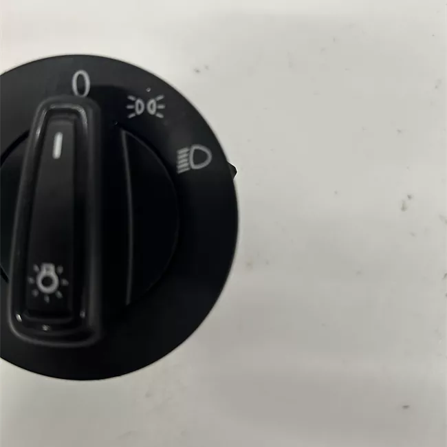 Interruttore blocco comando luci proiettore fendienb/svolta nero satinato/alluminio