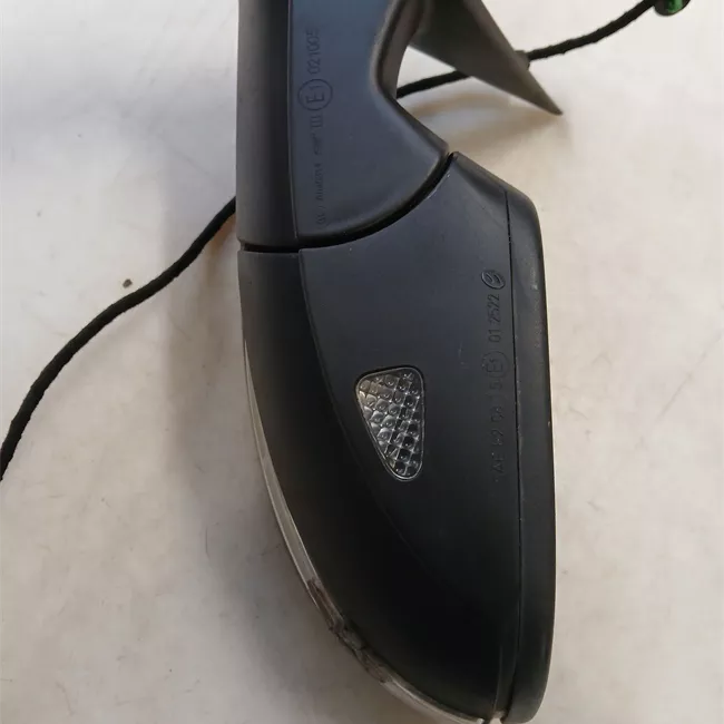 Retrovisore esterno regolazione elettrica destro con assistente cambio corsia nero satinato