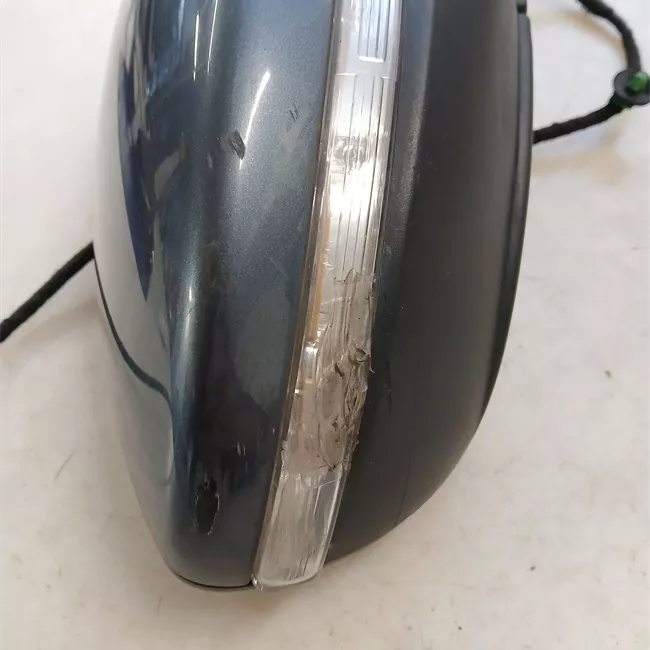 Retrovisore esterno regolazione elettrica destro con assistente cambio corsia nero satinato