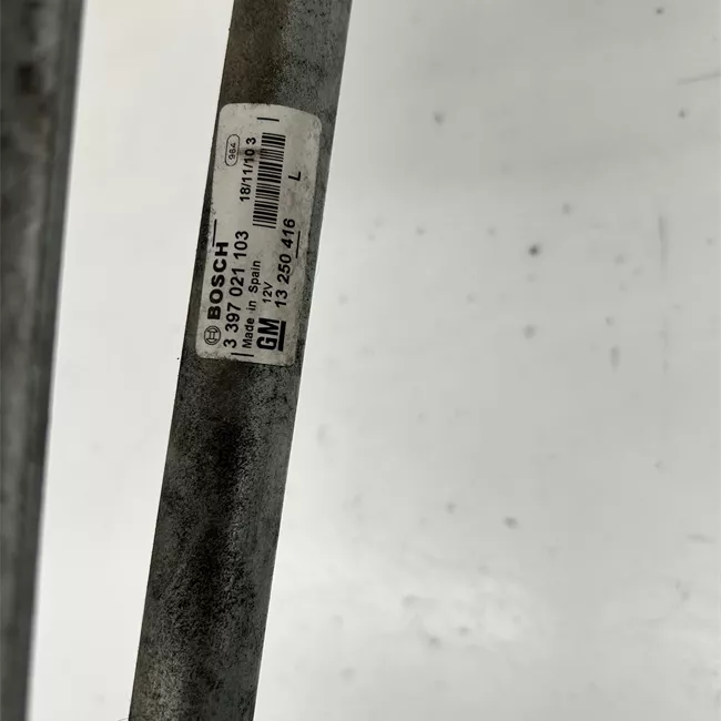 Meccanismo tergiparabrezza con motorino