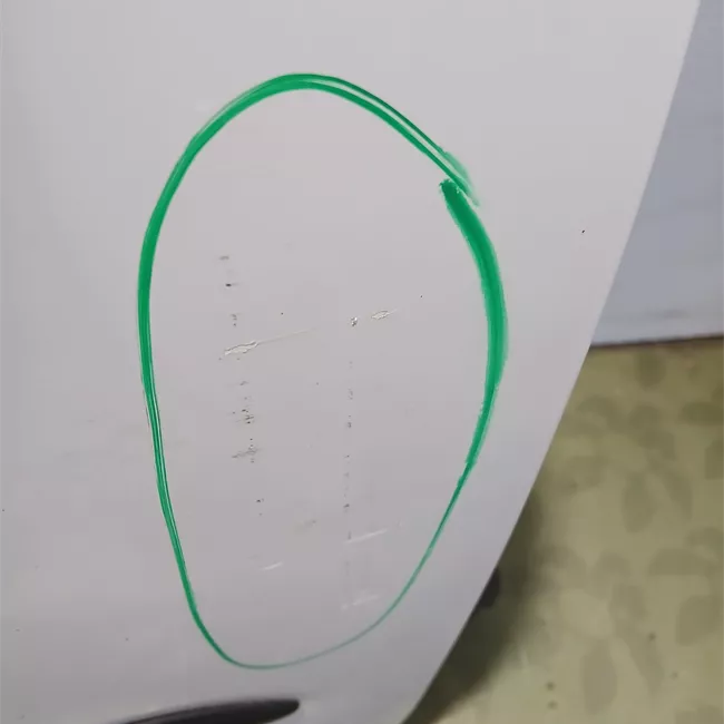 Porta anteriore destra