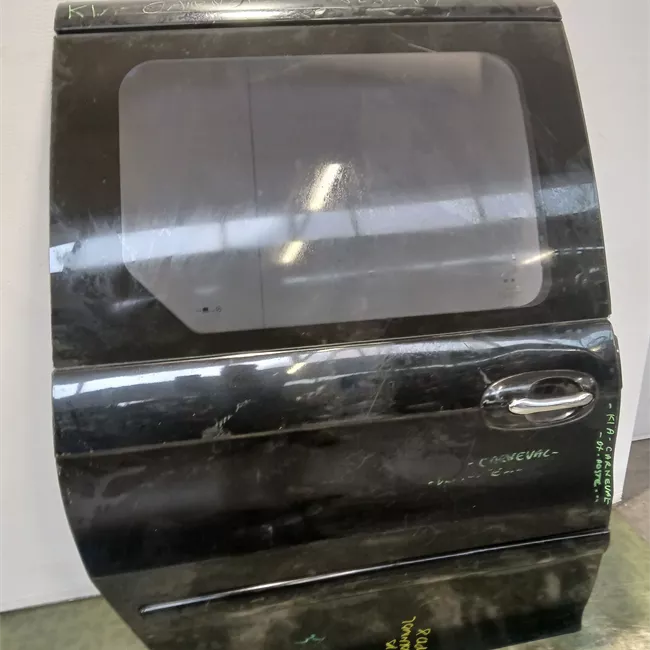 Porta carico laterale scorrevole destra con modanature