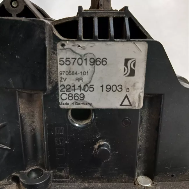 Serratura porta posteriore destra