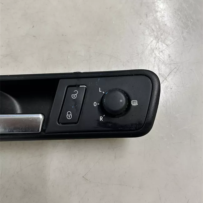 Maniglia interna apertura porta anteriore sinistra nero satinato/cromatura opaca