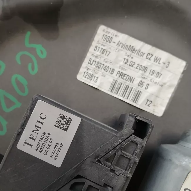 Alzacristallo elettrico porta anteriore sinistro