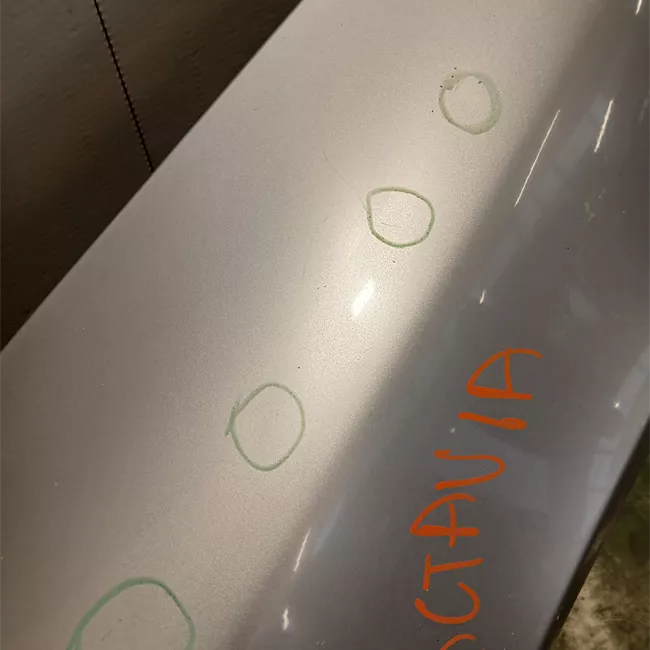 Parafango anteriore sinistro