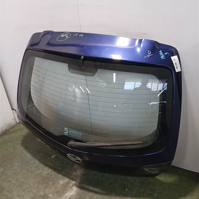 Portello posteriore senza spoiler/telecomando