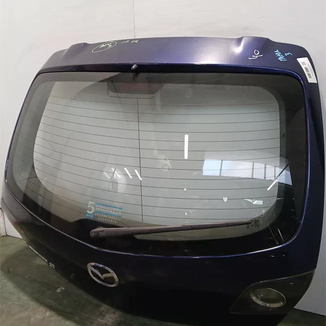 Portello posteriore senza spoiler/telecomando