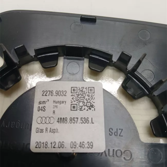 Cristallo retrovisore esterno destro