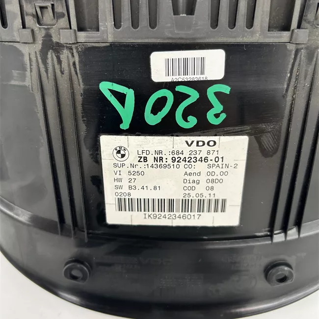 Quadro strumenti completo