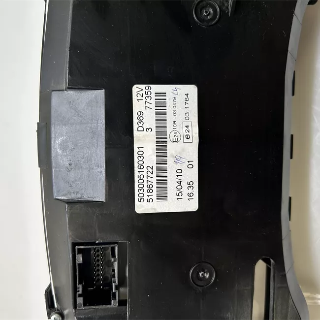 Quadro strumenti completo