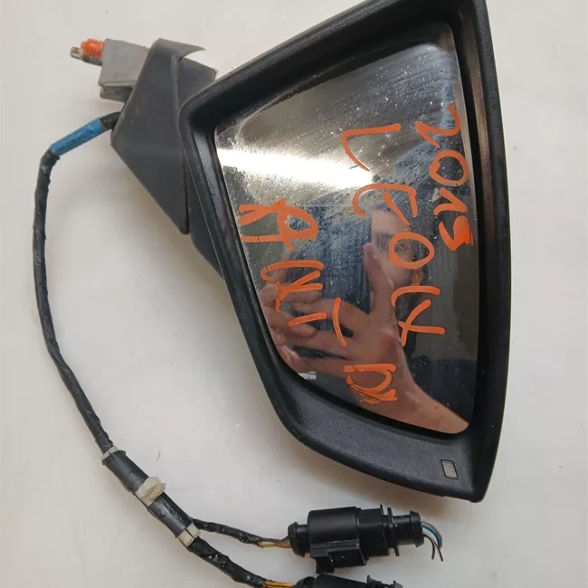 Retrovisore esterno regolazione elettrica destro Ripiegabile elettrico nero satinato