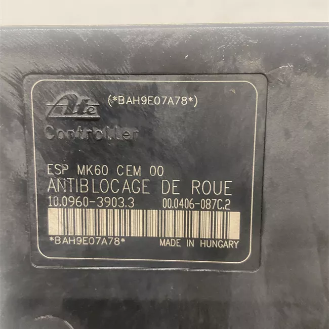 Aggregato ABS con esp