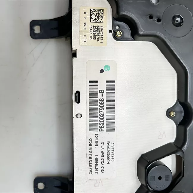 Quadro strumenti completo