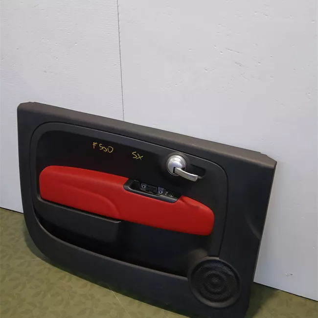 Pannello interno porta anteriore sinistro Pelle rosso