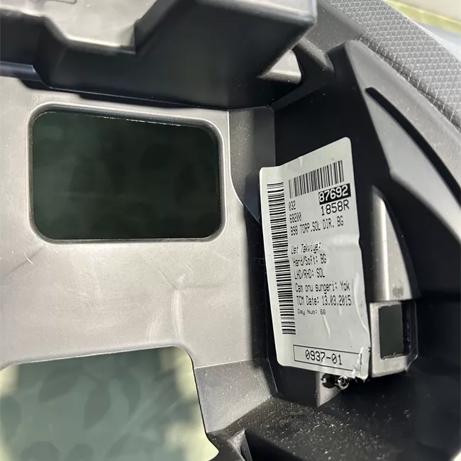 Cruscotto con personalizzazione tipo A03