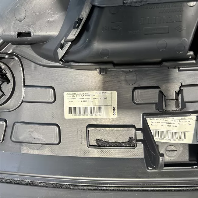 Cruscotto con personalizzazione tipo A03