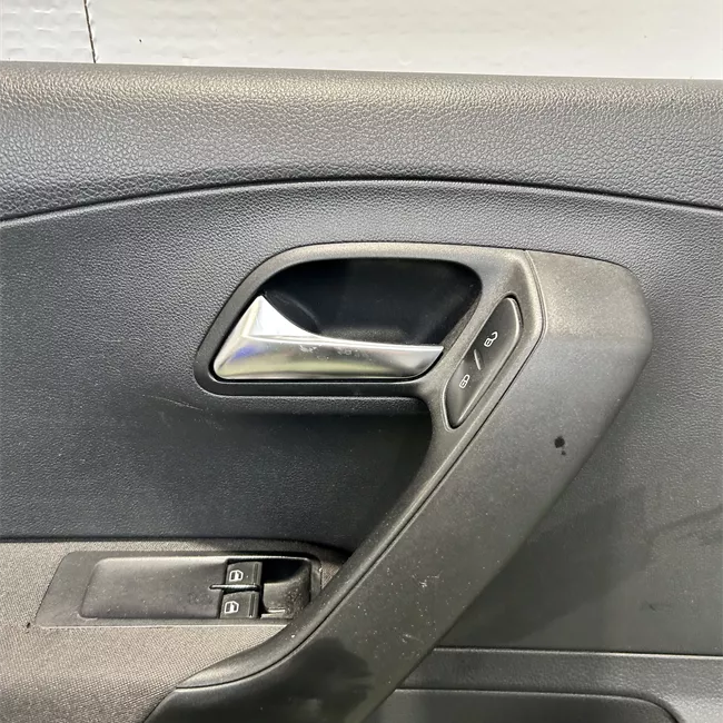 Pannello interno porta anteriore sinistro Similpelle nero titanio