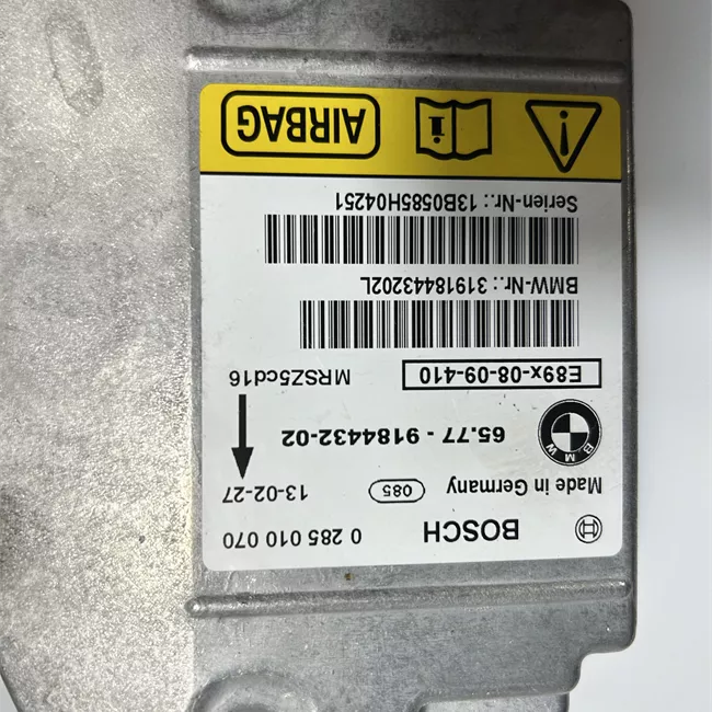 Centralina comando airbag