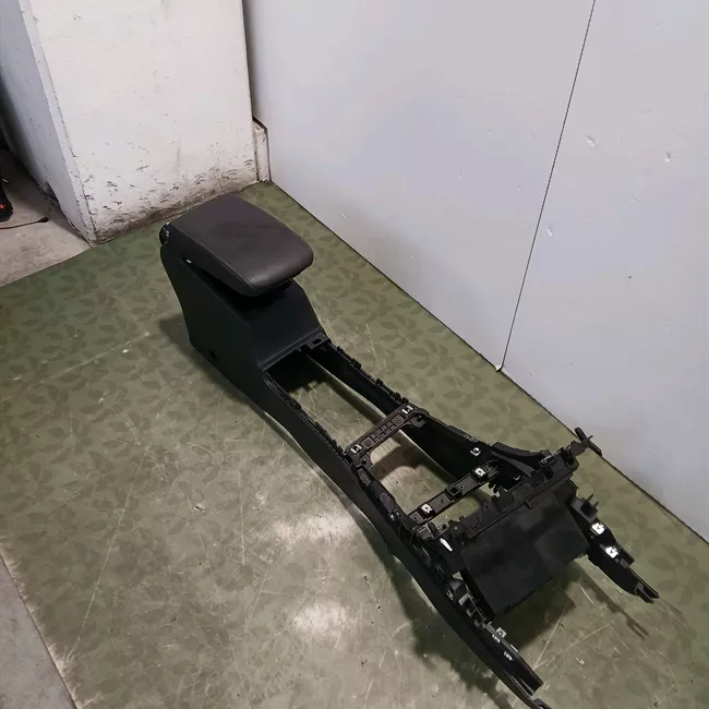 Consolle centrale con appoggiabraccia cent ant nero