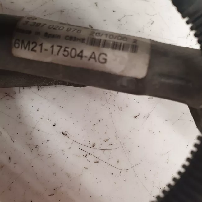 Motorino tergiparabrezza divergente sinistro