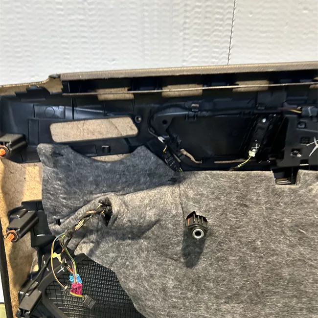 Pannello interno porta anteriore sinistro Tessuto/Pelle/Similpelle nero