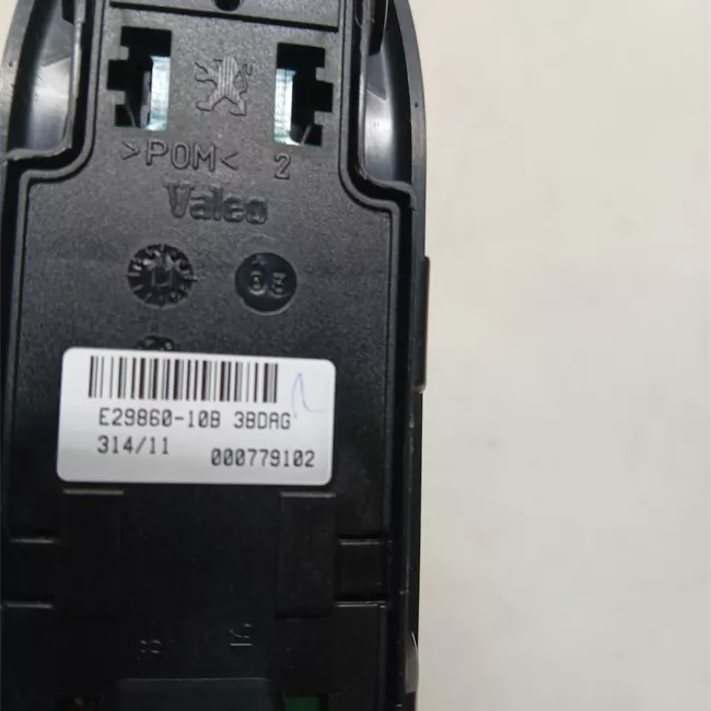 Interruttore alzacristalli porta anteriore nero