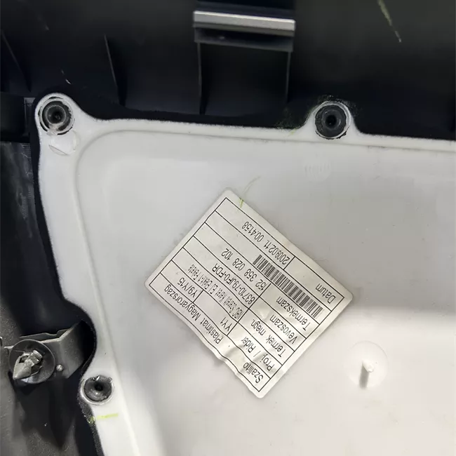 Pannello interno porta anteriore destro grigio