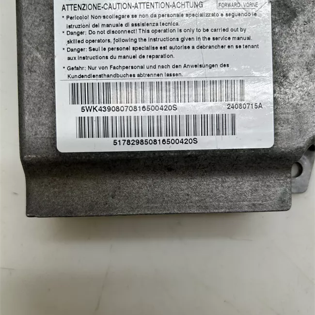 Centralina comando airbag