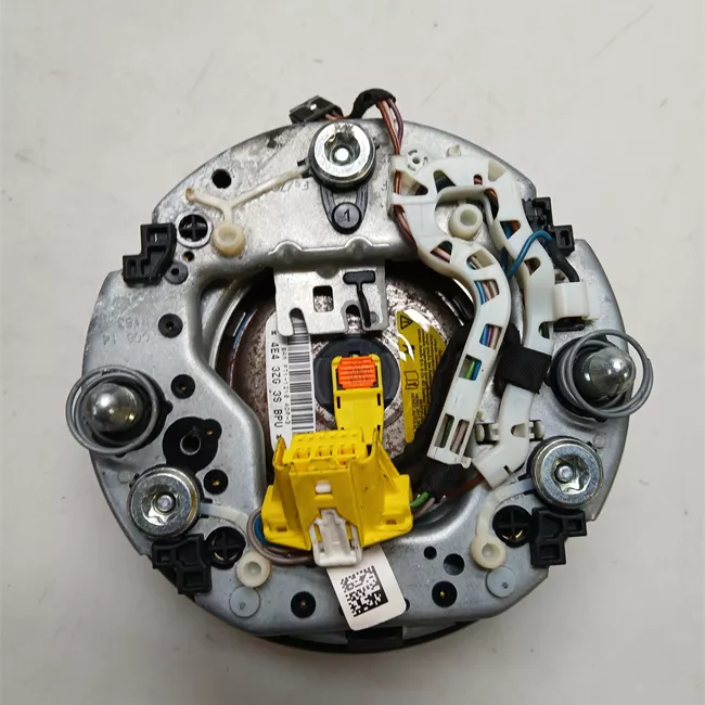 Dispositivo airbag lato guida Pelle nero