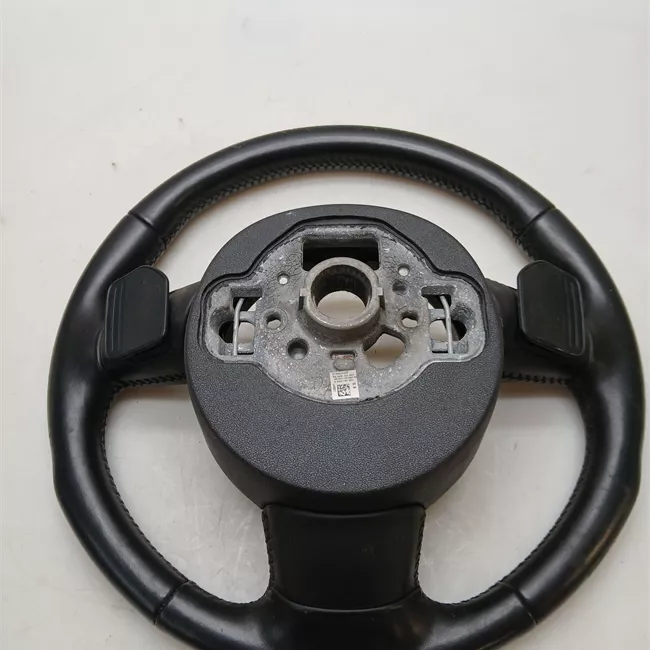 Volante Sport pelle multifunzione nero