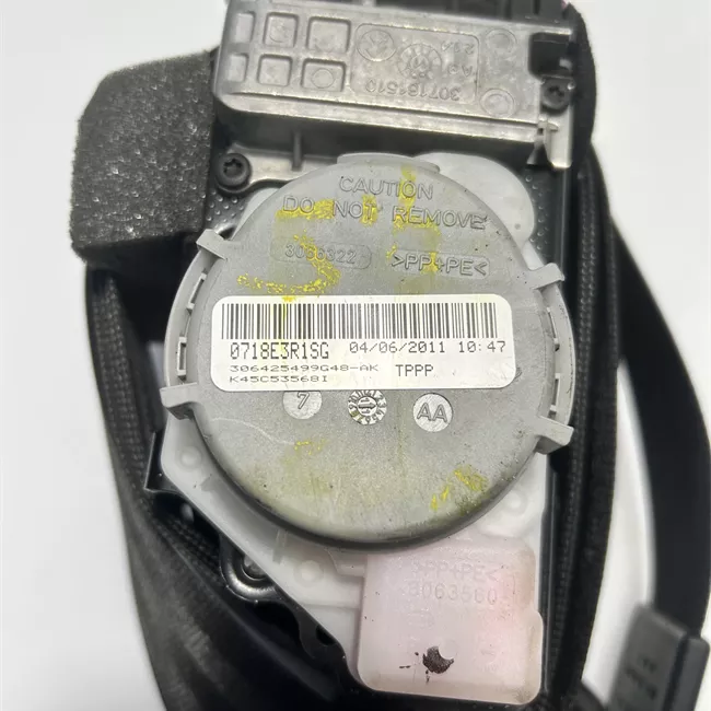 Cintura di sicurezza anteriore destra nero