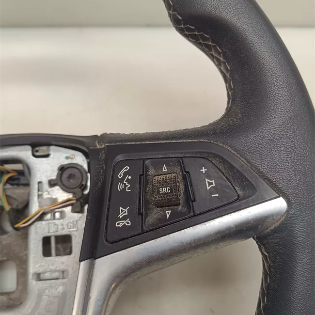 Volante azionamento radio nero