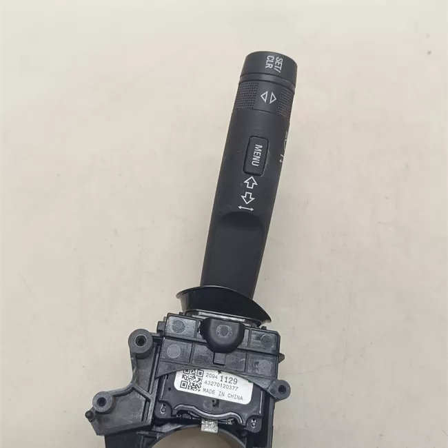 Blocco comando volante luci con anabbagliante nero