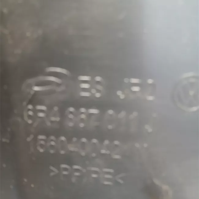 Pannello interno porta anteriore sinistro Stoffa nero titanio