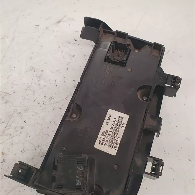 Blocco comando climatizzazione aria condizionata