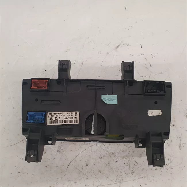 Blocco comando climatizzazione aria condizionata