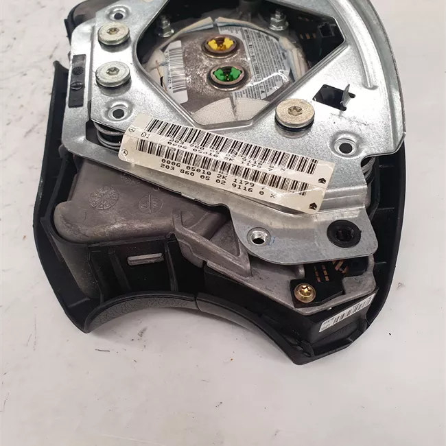 Dispositivo airbag lato guida nero pallido