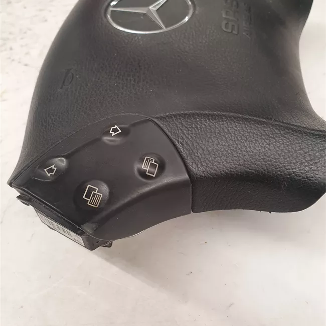 Dispositivo airbag lato guida nero pallido